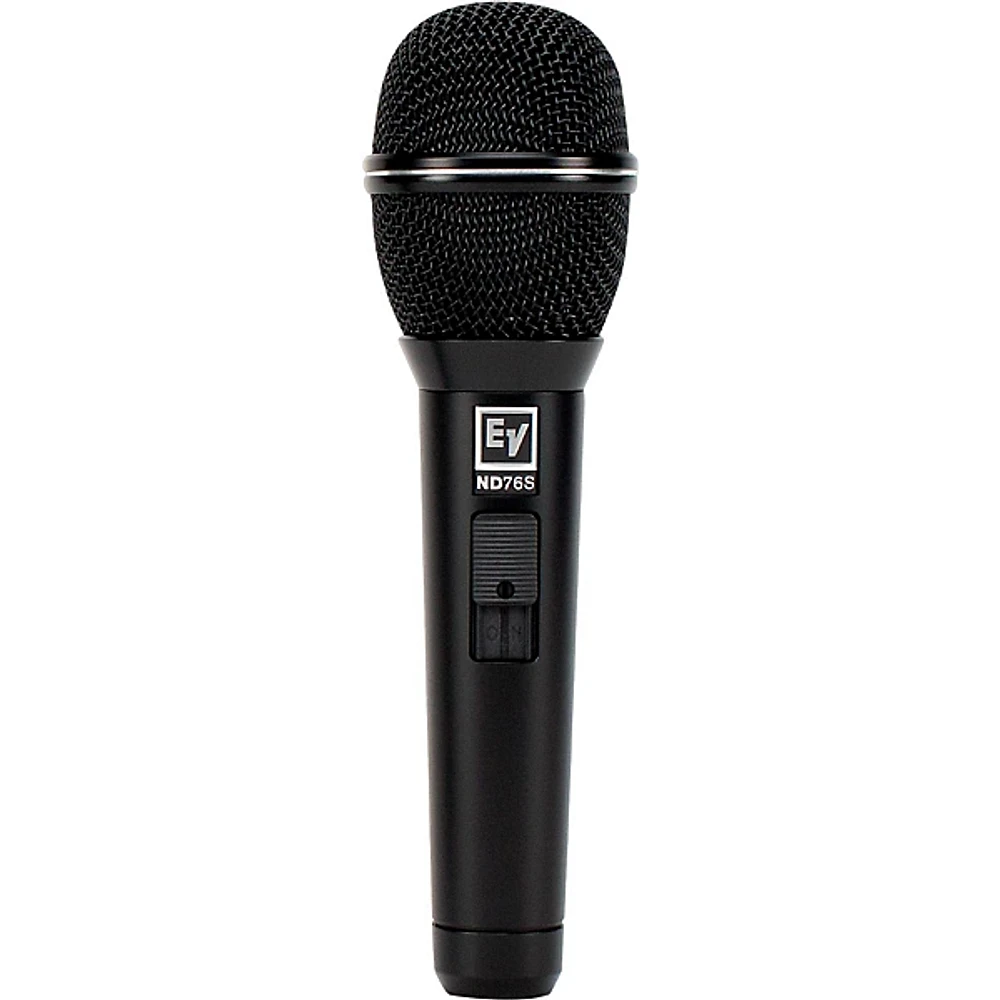 Electro-Voice ND76S Dynamic Cardioid Vocal Microphone With On/Off Switch