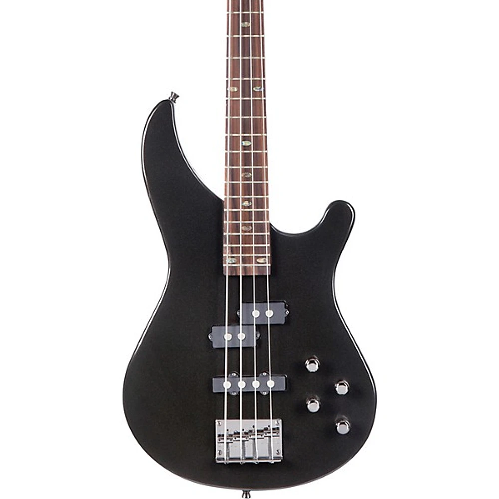 Mitchell MB200 Modern Rock Bass With Active EQ Gun Metal Gray