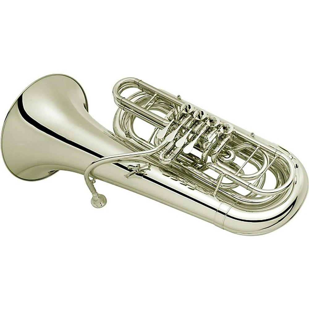 Jupiter JTU1140 Perfromance Rotary Series 4-Valve BBb Tuba Silver