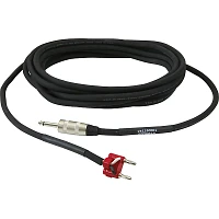 Open Box Livewire Elite 12g Speaker Cable Banana to 1/4" Male Level 1 25 ft. Black