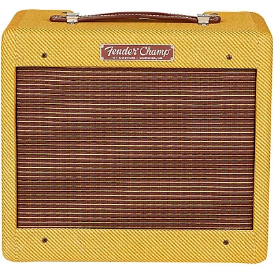 Open Box Fender '57 Custom Champ 5W 1x8 Tube Guitar Amp Level 2 Lacquered Tweed 197881086183