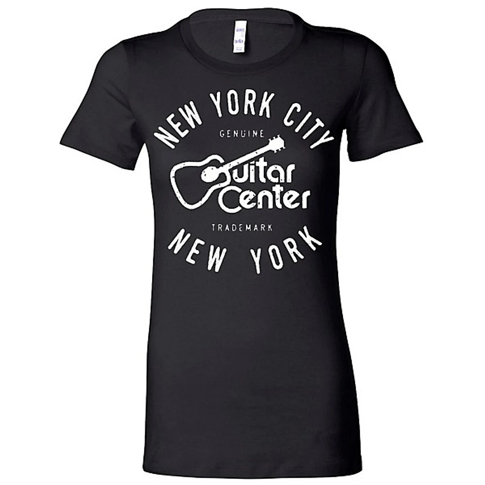 Guitar Center Ladies Brooklyn Fitted Tee Medium