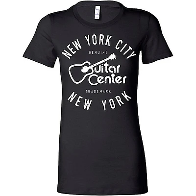 Guitar Center Ladies NYC Fitted Tee X Large