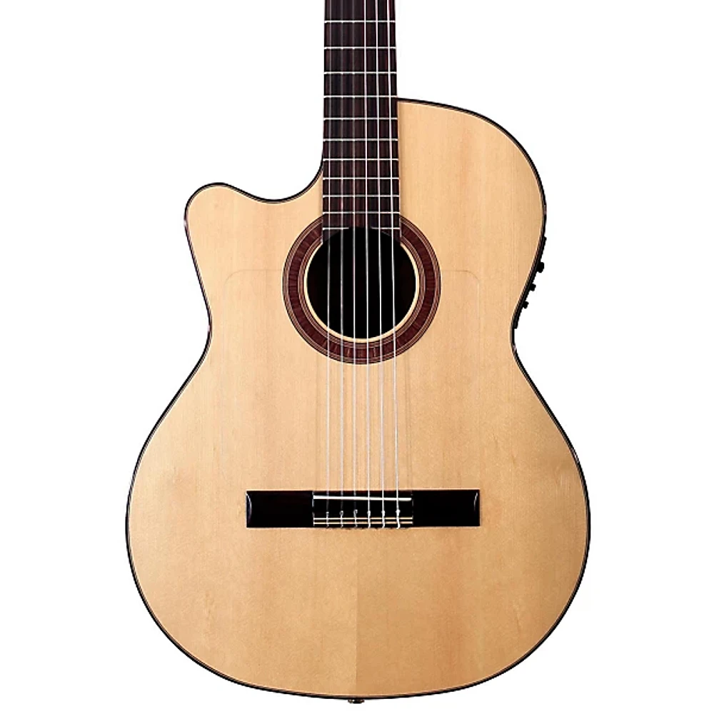 Kremona Rosa Luna Left-Handed Flamenco Blanca Guitar Natural