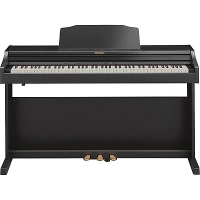 Open Box Roland RP501R Digital Home Piano Contemporary Black Level 1 Black