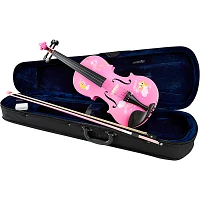 Rozanna's Violins Twinkle Star Pink Glitter Series Violin Outfit 3/4