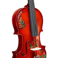 Rozanna's Violins Butterfly Rose Tattoo Series Violin Outfit 3/4