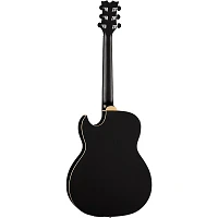 Dean Exhibition Acoustic-Electric Guitar Black Satin