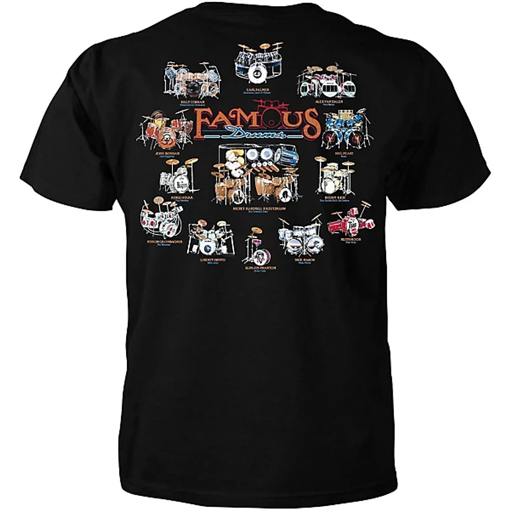 Taboo T-Shirt "Famous Drum Sets" Large