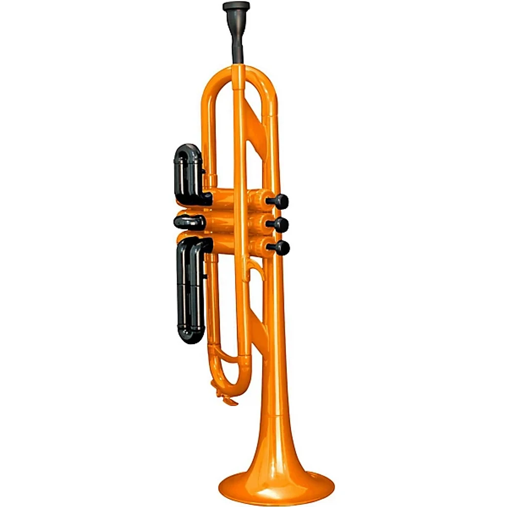 Cool Wind CTR-200 Series Plastic Bb Trumpet Orange