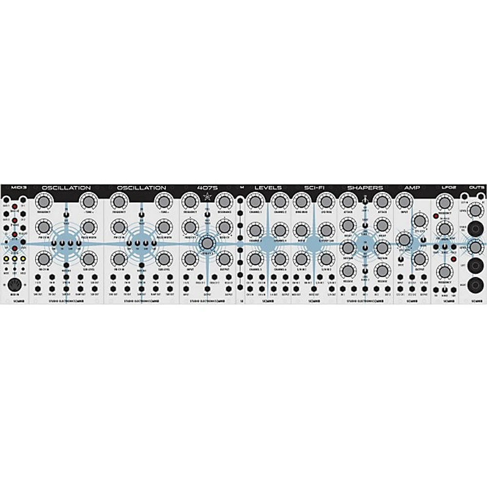 Studio Electronics Boomstar Modstar Seito Rising Modular Analog Synthesizer System