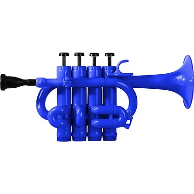 Cool Wind CPT-200 Series Plastic Bb/A Piccolo Trumpet Blue