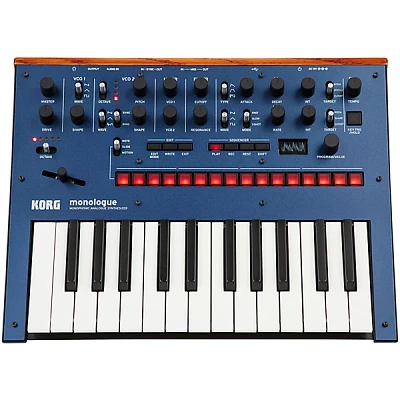 KORG monologue Monophonic Analog Synthesizer Blue