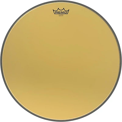 Remo Ambassador Starfire Gold Bass Drumhead 18 in.