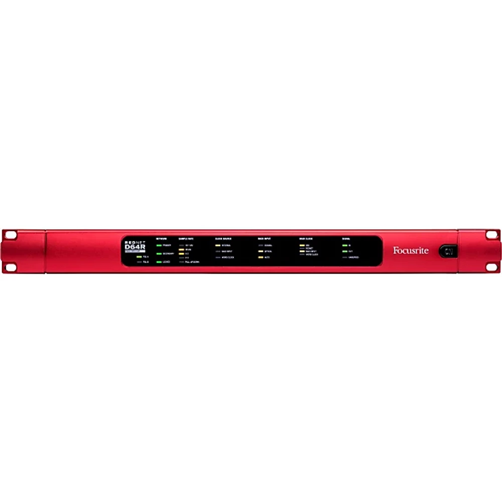 Focusrite RedNet D64R 64-Channel Bridge Between MADI And Dante Networks