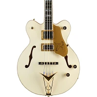 Gretsch Guitars G6136B-TP-AWT Tom Petersson Signature Electric Bass Guitar Aged White