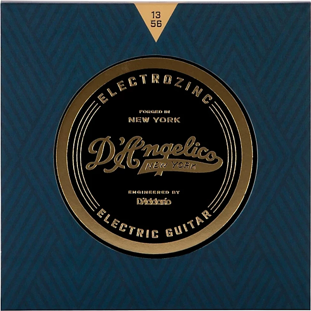 D'Angelico Electrozinc Jazz 13-56 Medium Electric Guitar Strings