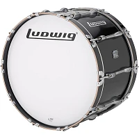 Ludwig Ultimate Marching Bass Drum - Black 28 in.