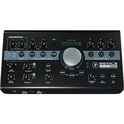 Open Box Mackie Big Knob Studio+ Monitor Controller Interface Level 1