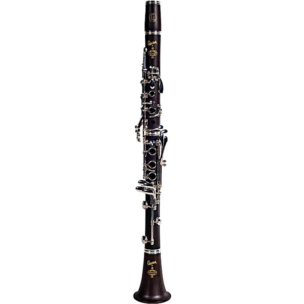 Giardinelli Intermediate Clarinet Grenadilla Wood Silver Plated Keys