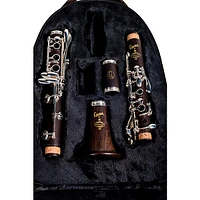 Giardinelli Intermediate Clarinet Grenadilla Wood Silver Plated Keys