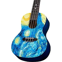 Luna Concert Ukulele Starry Night