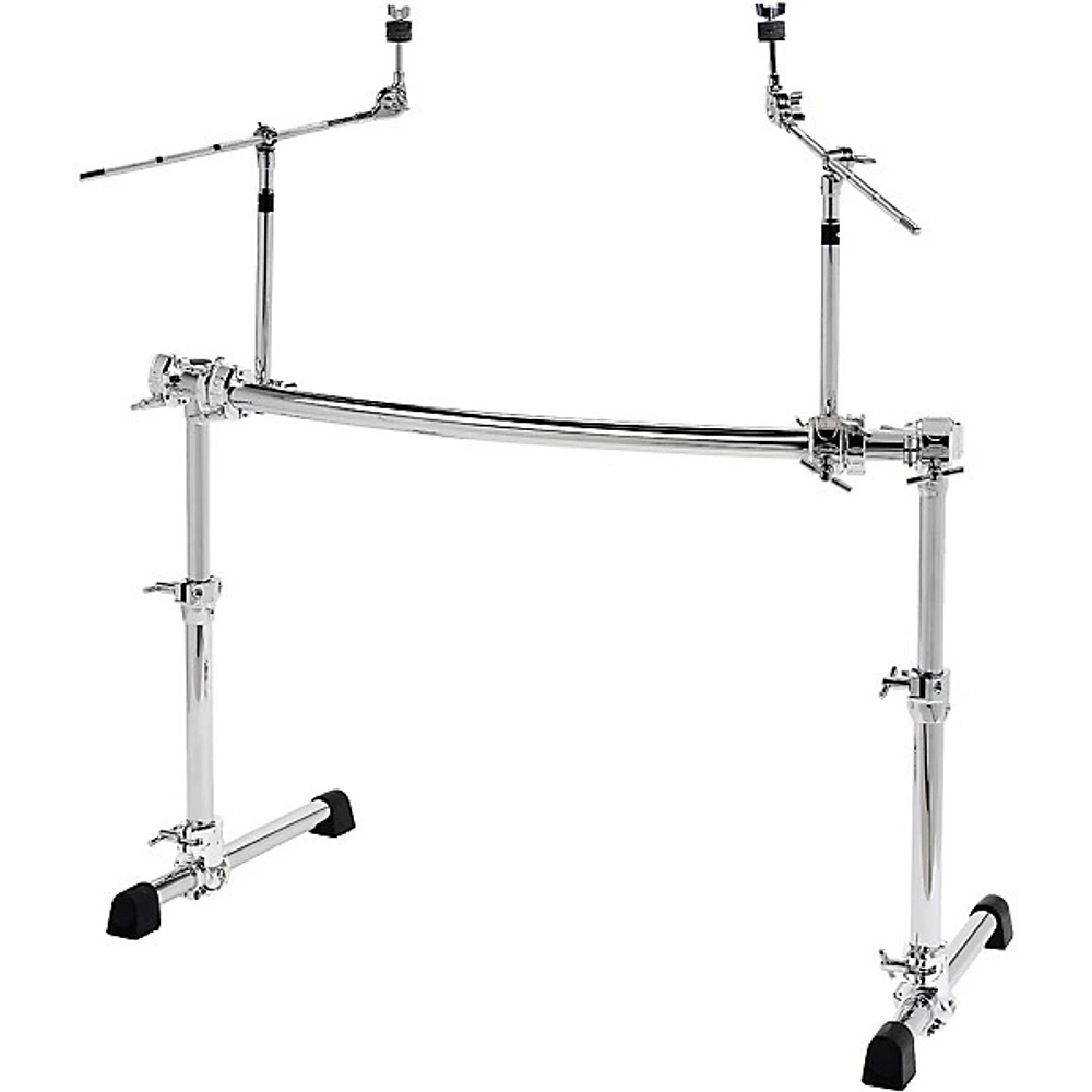 Gibraltar Chrome Series Height Adjustable Curved Rack