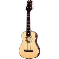 Mitchell MU70 12-Fret Concert Ukulele Deluxe Bundle Natural