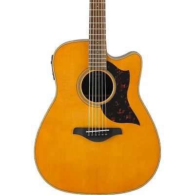 Yamaha A-Series A1R Cutaway Dreadnought Acoustic-Electric Guitar Vintage Natural