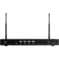 Open Box Gemini UHF-04M 4-Channel Wireless Handheld Microphone System, 517.6/521.5/533.7/537.2mHz Level 2 S1234 197881077860