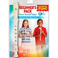 Hal Leonard Recorder Fun! Beginner's Pack Book/Online Audio/Instrument