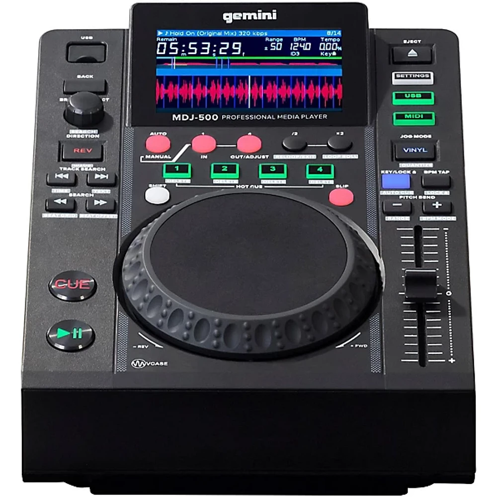 Gemini MDJ- Professional USB DJ Media Player