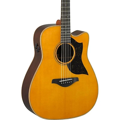 Yamaha A5R A-Series Folk Acoustic-Electric Guitar Vintage Natural