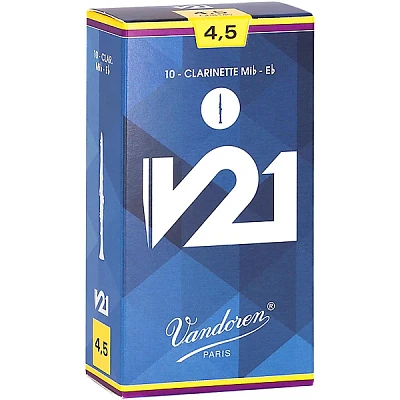 Vandoren V21 Eb Clarinet Reeds 4.5
