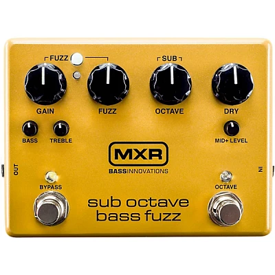 MXR Sub Octave Bass Fuzz Pedal