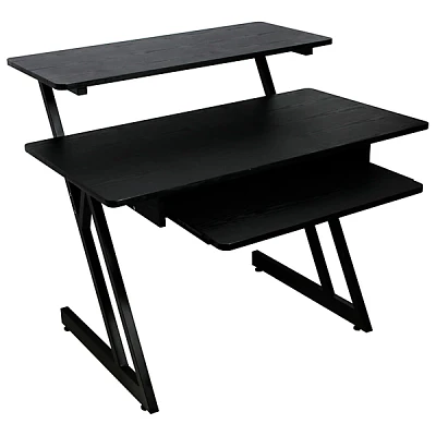 On-Stage WS7500 Series Wood Workstation Black