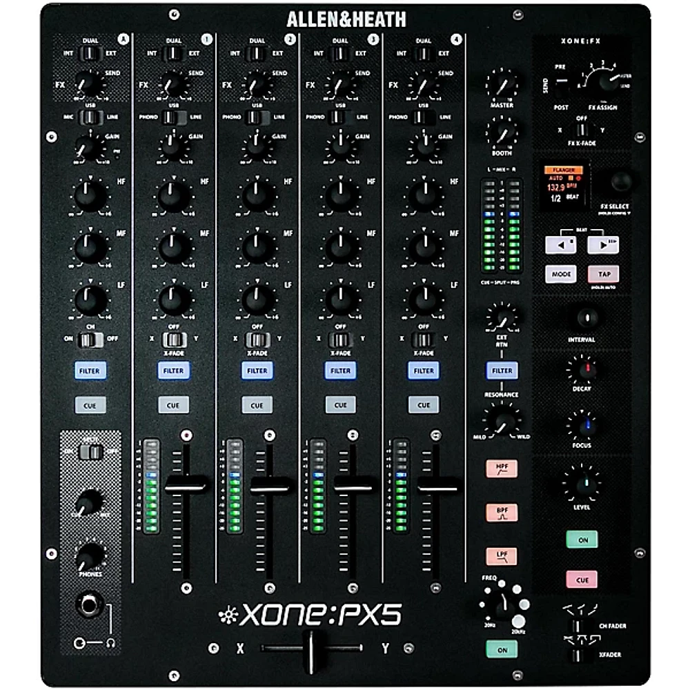 Allen & Heath Allen & Heath Xone:PX5 4-channel Professional Analog DJ Mixer with Effects