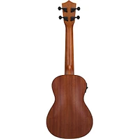 Open Box Mitchell MU50SE Acoustic-Electric Concert Ukulele with Solid Cedar Top Level 1 Natural