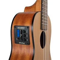 Open Box Mitchell MU50SE Acoustic-Electric Concert Ukulele with Solid Cedar Top Level 1 Natural
