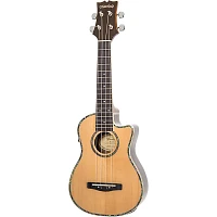 Mitchell MU70CE Cutaway Acoustic-Electric Concert Ukulele Natural