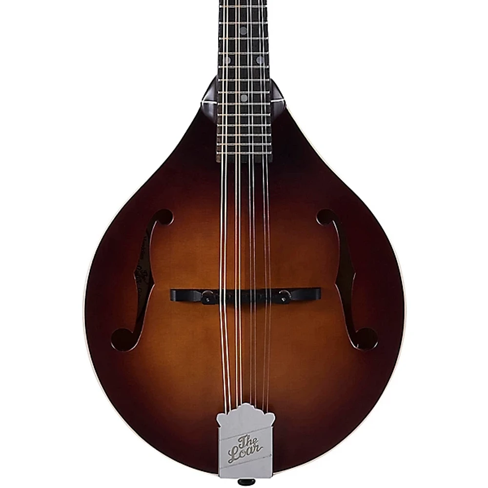 The Loar LM-110 Hand-Carved A-Style Mandolin Vintage Brown