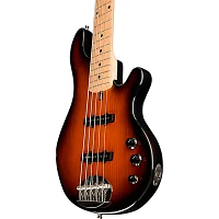 Lakland Classic 55 Dual J Maple Fretboard 5-String Electric Bass Guitar Tobacco Sunburst