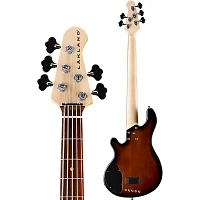 Lakland Classic 55-14 Rosewood Fretboard 5-String Electric Bass Guitar Tobacco Sunburst