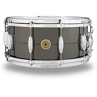 Gretsch Drums USA Solid Steel Snare Drum 14 x 6.5 in. Black Chrome