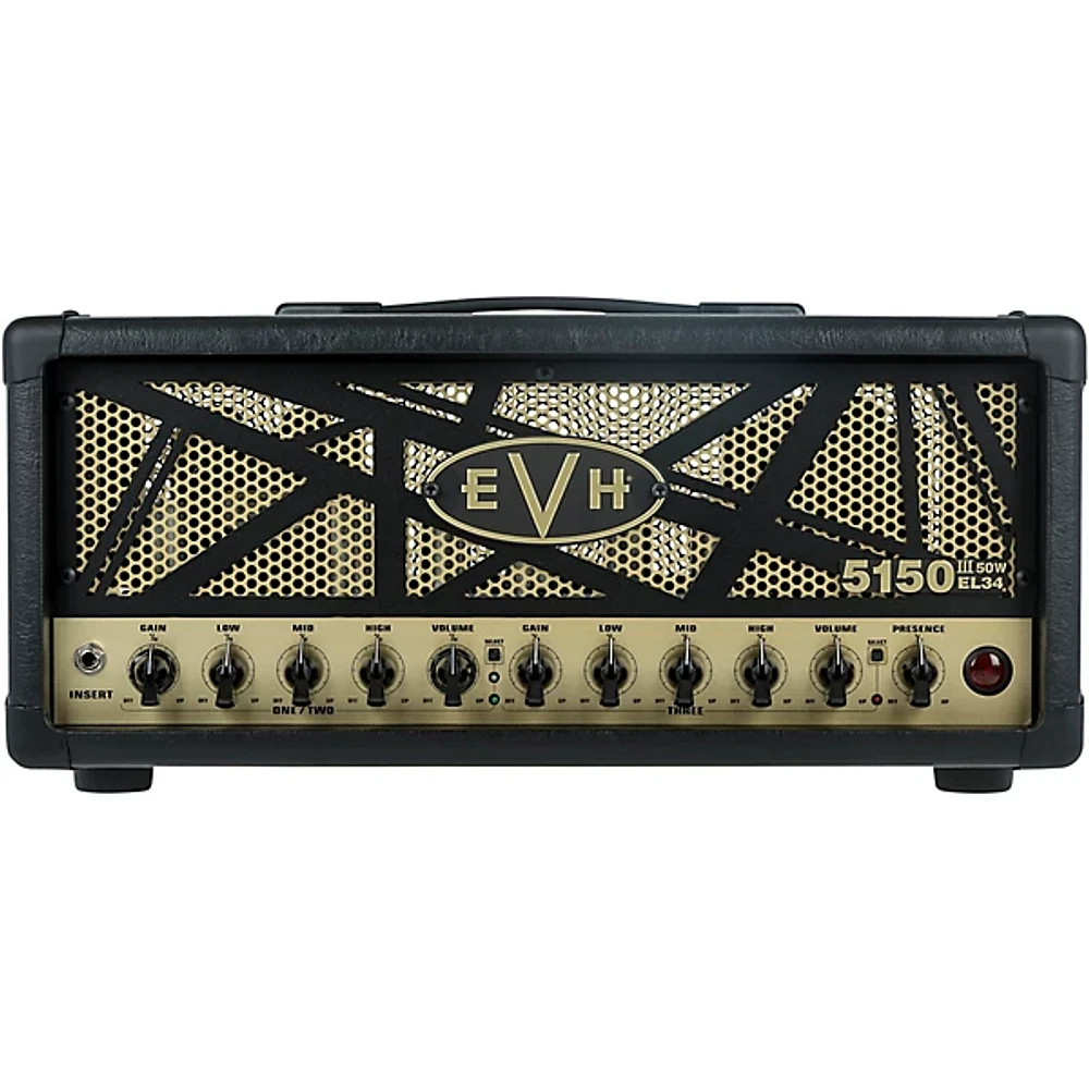 Open Box EVH 5150III 50W EL34 50W Tube Guitar Amp Head Level 2 Black 197881075064