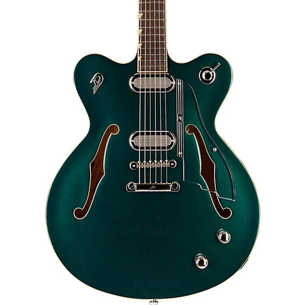 Duesenberg USA Gran Majesto Double Cutaway Semi-Hollow Electric Guitar Catalina Green