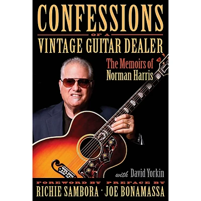 Hal Leonard Confessions of a Vintage Guitar Dealer Book Series Hardcover Written by Norman Harris