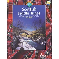 Schott Scottish Fiddle Tunes (60 Traditional Pieces for Violin) Schott Series Softcover with CD by Iain Fraser