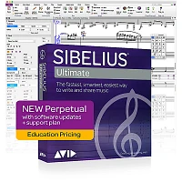 Avid Sibelius Ultimate NEW Perpetual License with 1 Year of Updates + Support for Students/Teachers (Download)