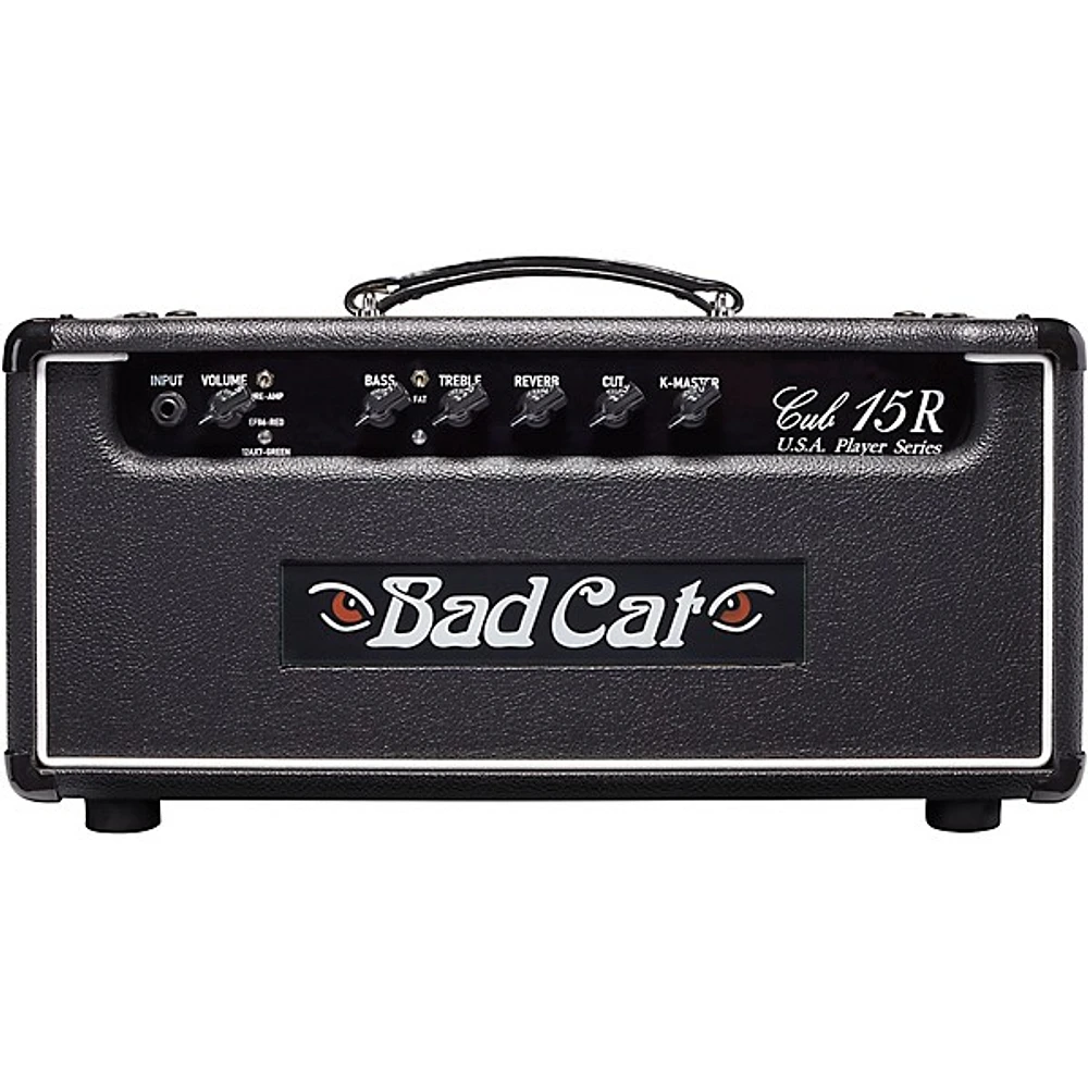 Open Box Bad Cat Cub 15R USA Player Series 15W Tube Guitar Amp Head Level 2  197881064129